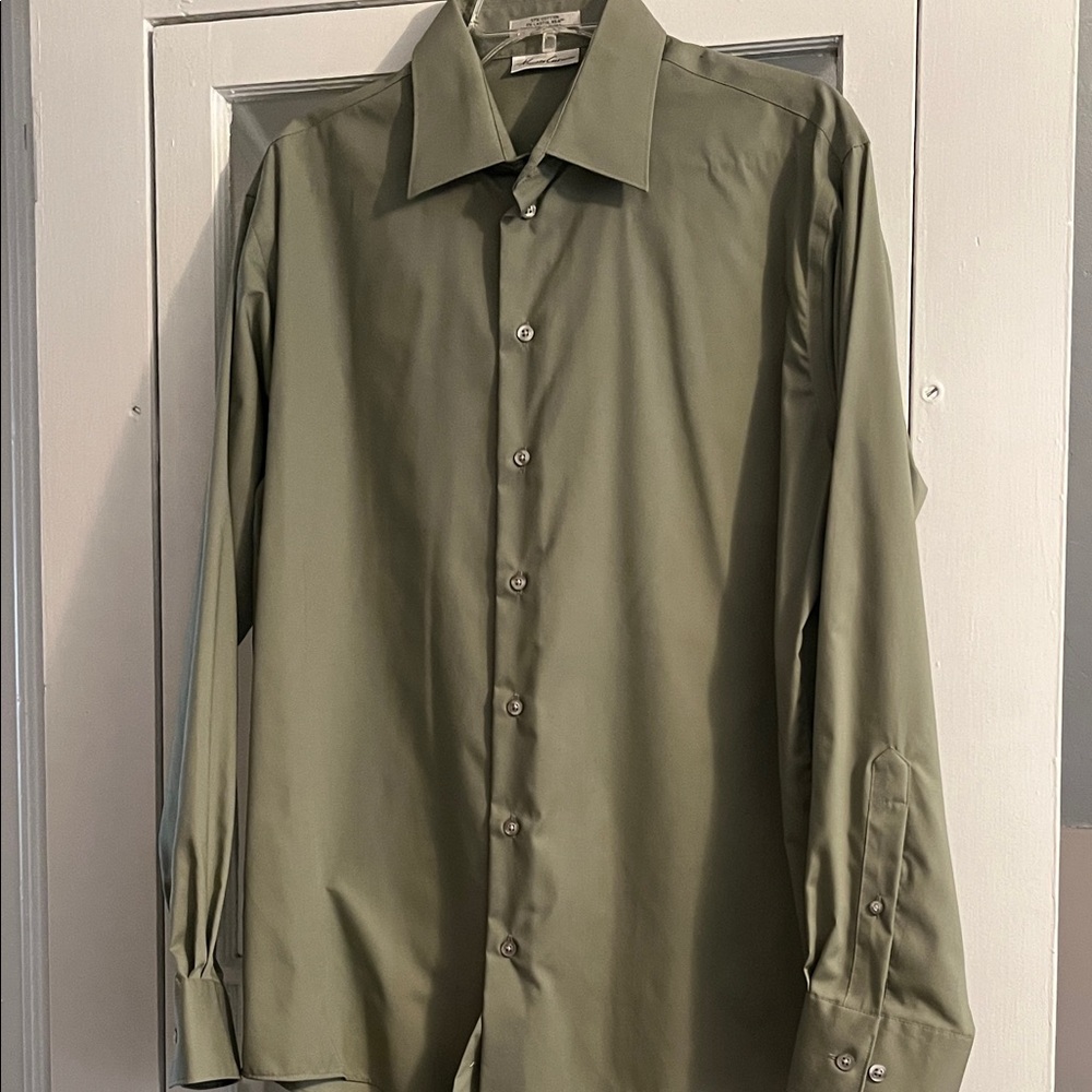 Kenneth Cole New York Men's Sage Dress Shirt